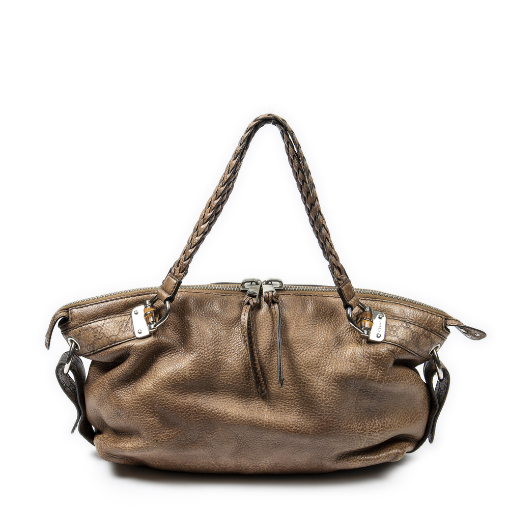 Gucci Medium Bamboo Bar Tote